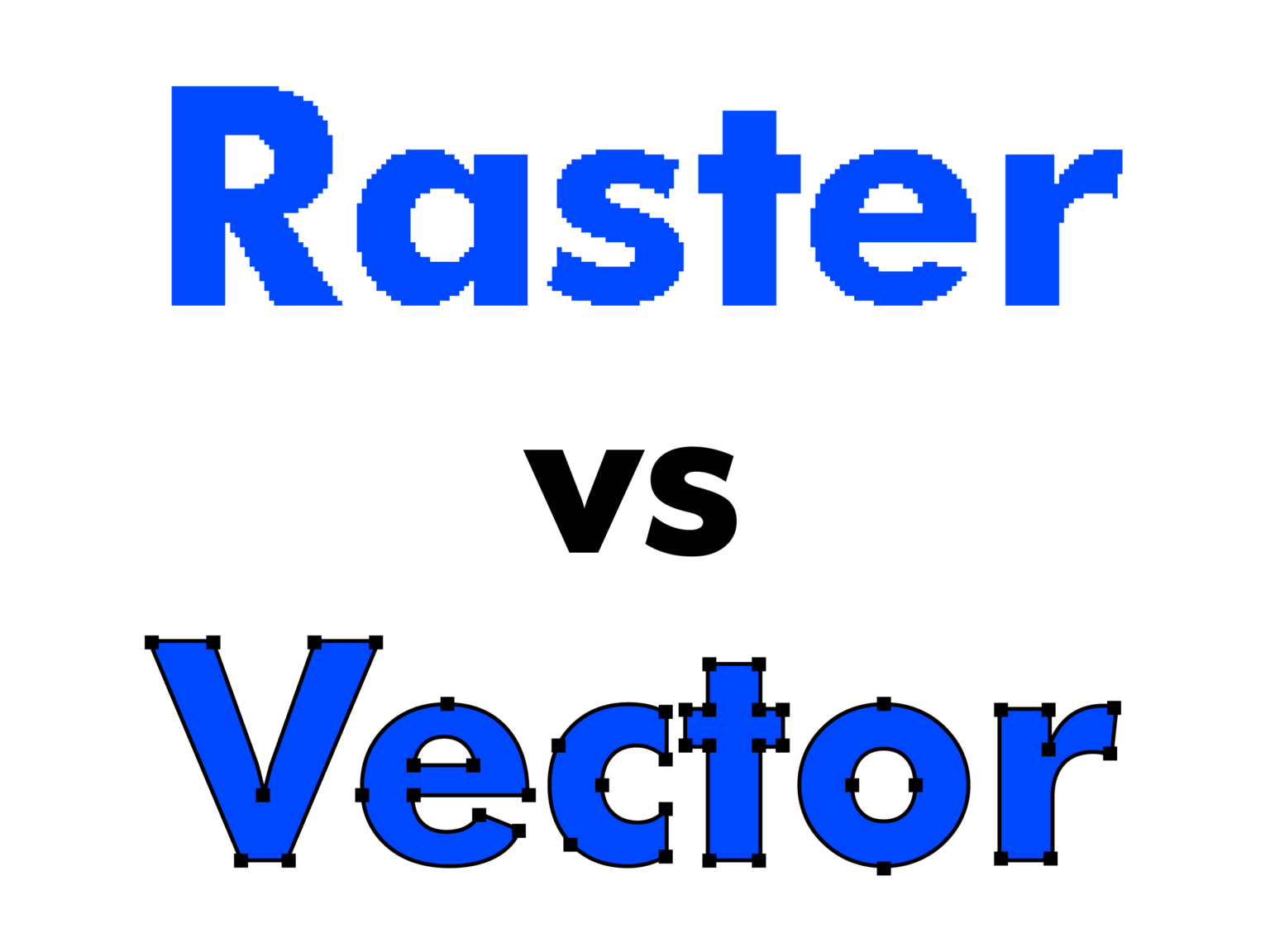 Raster Vs Vector | The WH Blog