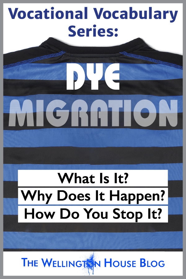 Dye Migration - what is it? why does it happen? how do you stop it?